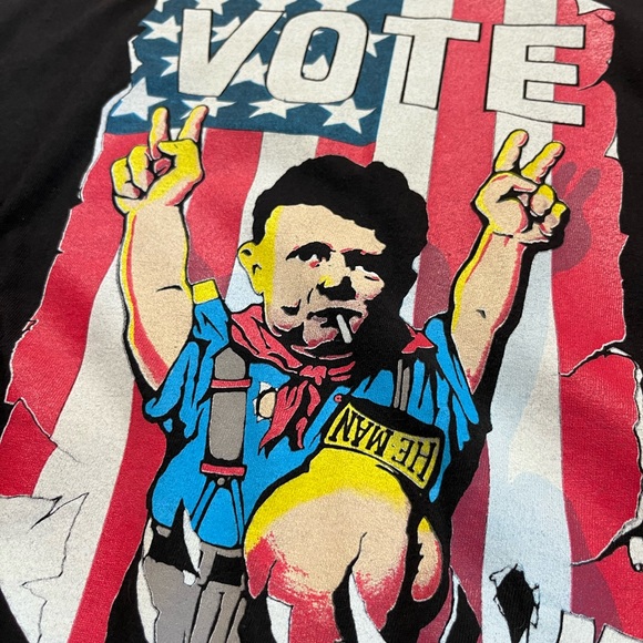 Extreme Vintage Vote Francis Band T Shirt 1992 World Tour Hanes Heavyweight RARE - Picture 3 of 6